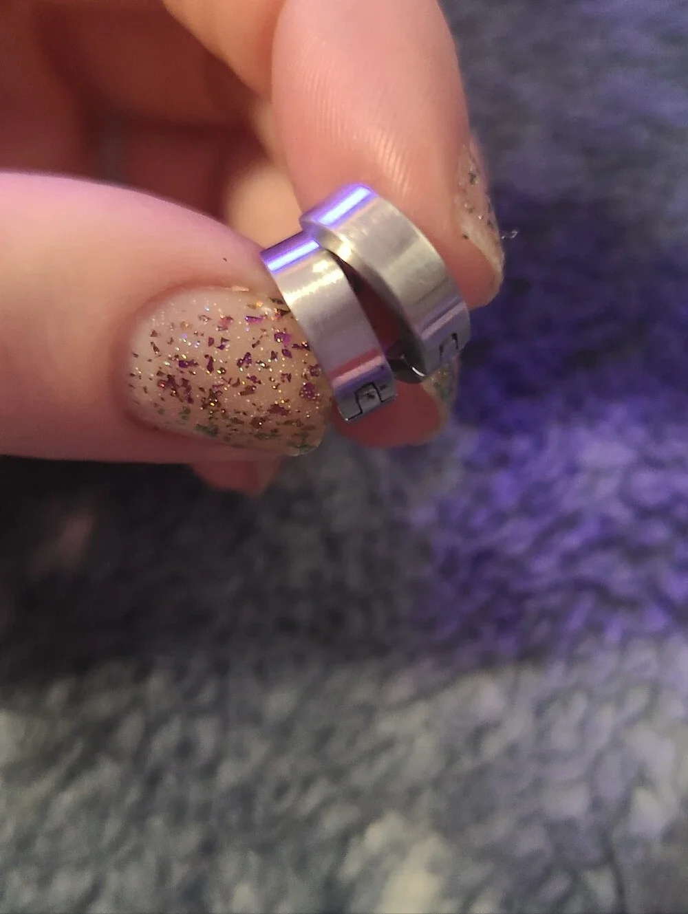 N/A or huggie earrings